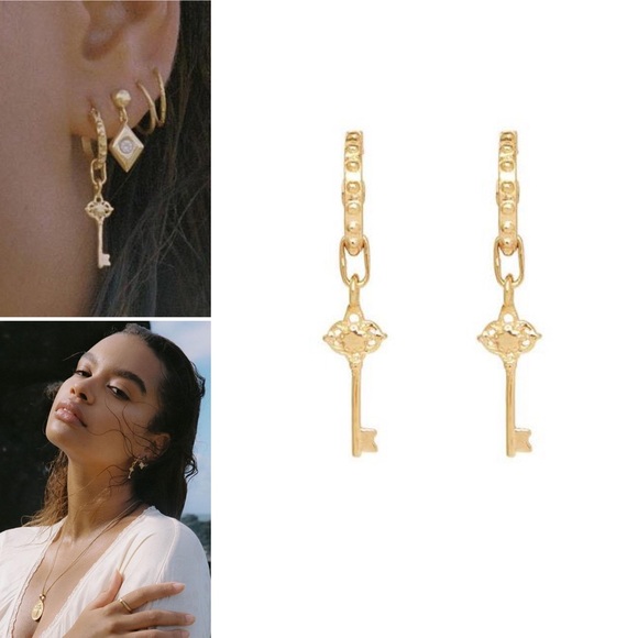 Spell Jewelry - ♥️ Spell ♥️ Open Heart Petite Hoop Earrings